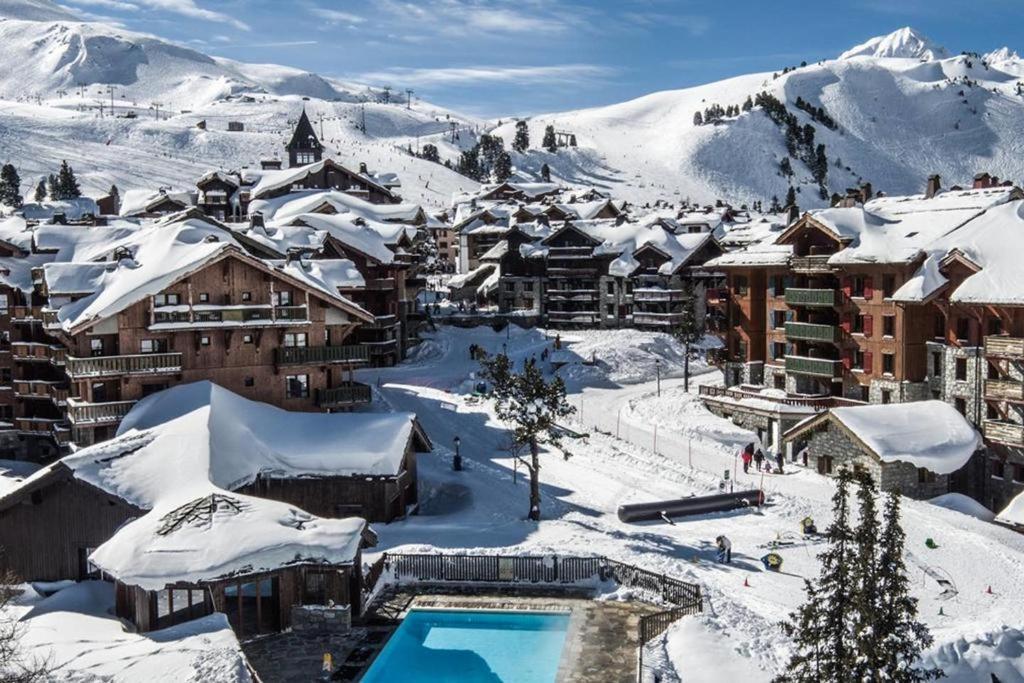 Spacious Ski-In Ski-Out Apartment 4-6 Pax, 161 Sources De Marie Arc 1950 Les Arcs  Exteriör bild