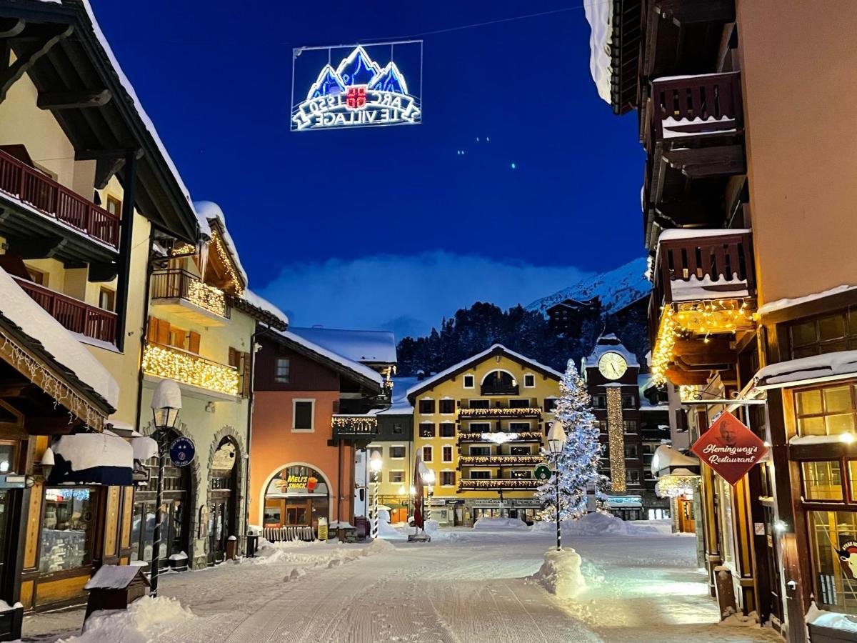 Spacious Ski-In Ski-Out Apartment 4-6 Pax, 161 Sources De Marie Arc 1950 Les Arcs  Exteriör bild