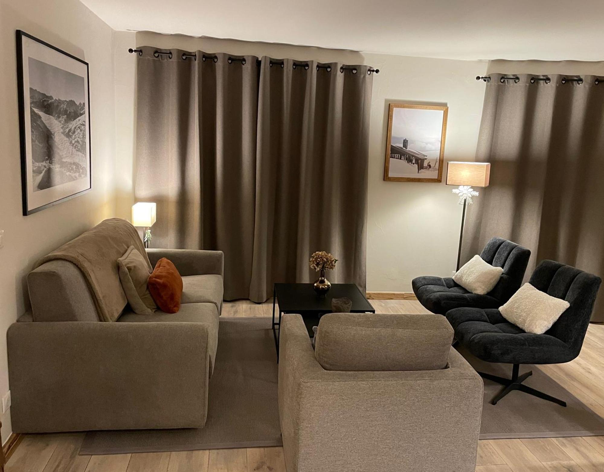 Spacious Ski-In Ski-Out Apartment 4-6 Pax, 161 Sources De Marie Arc 1950 Les Arcs  Exteriör bild
